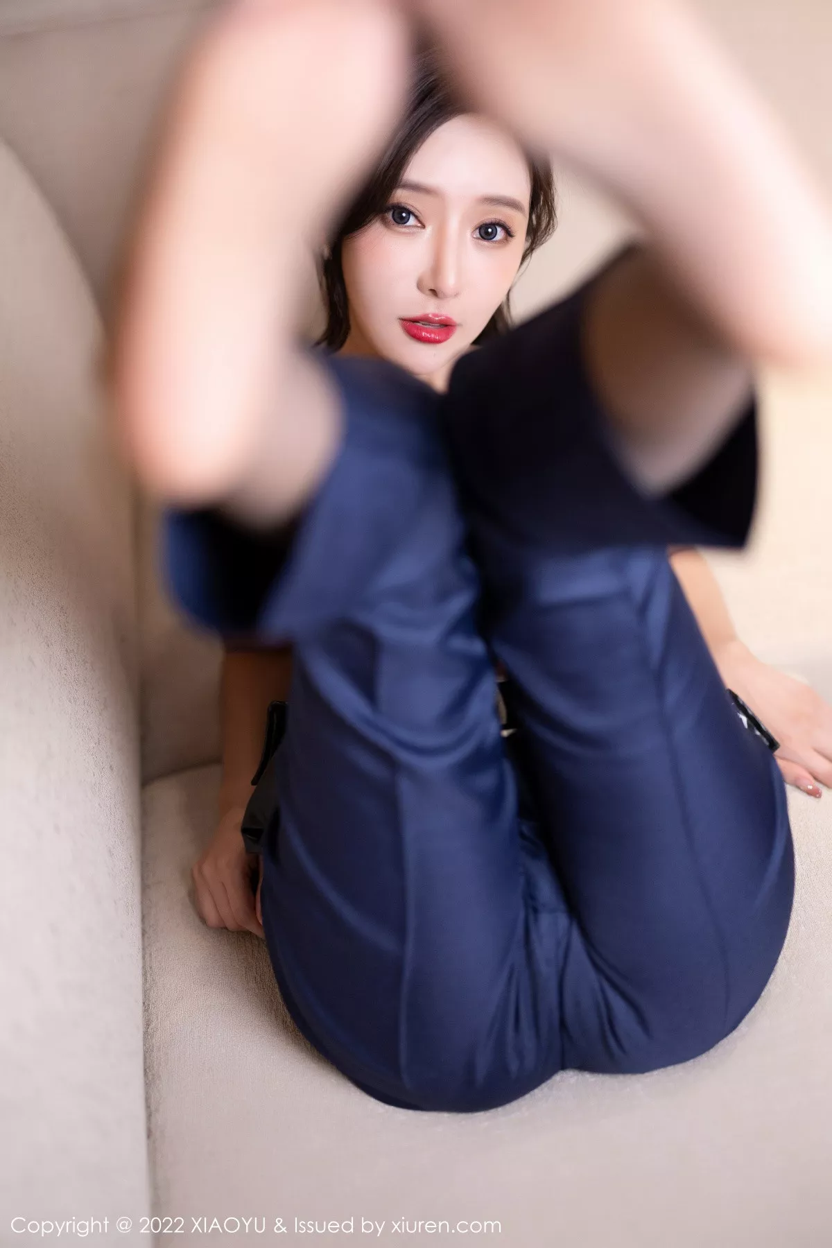 秀人集.com_[XiaoYu画语界]Vol.929_女神王馨瑶yanni脱蓝色女警官制服露黑色蕾丝内衣完美诱惑写真80P