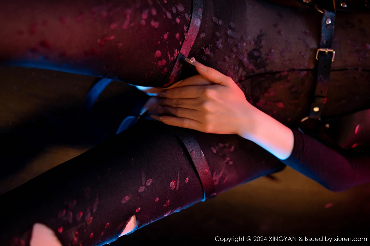 秀人集.com_[XINGYAN星颜社]VOL.248_模特潘思沁性感黑色轻透网纱连体衣秀巨乳肥臀惹火诱惑写真81P