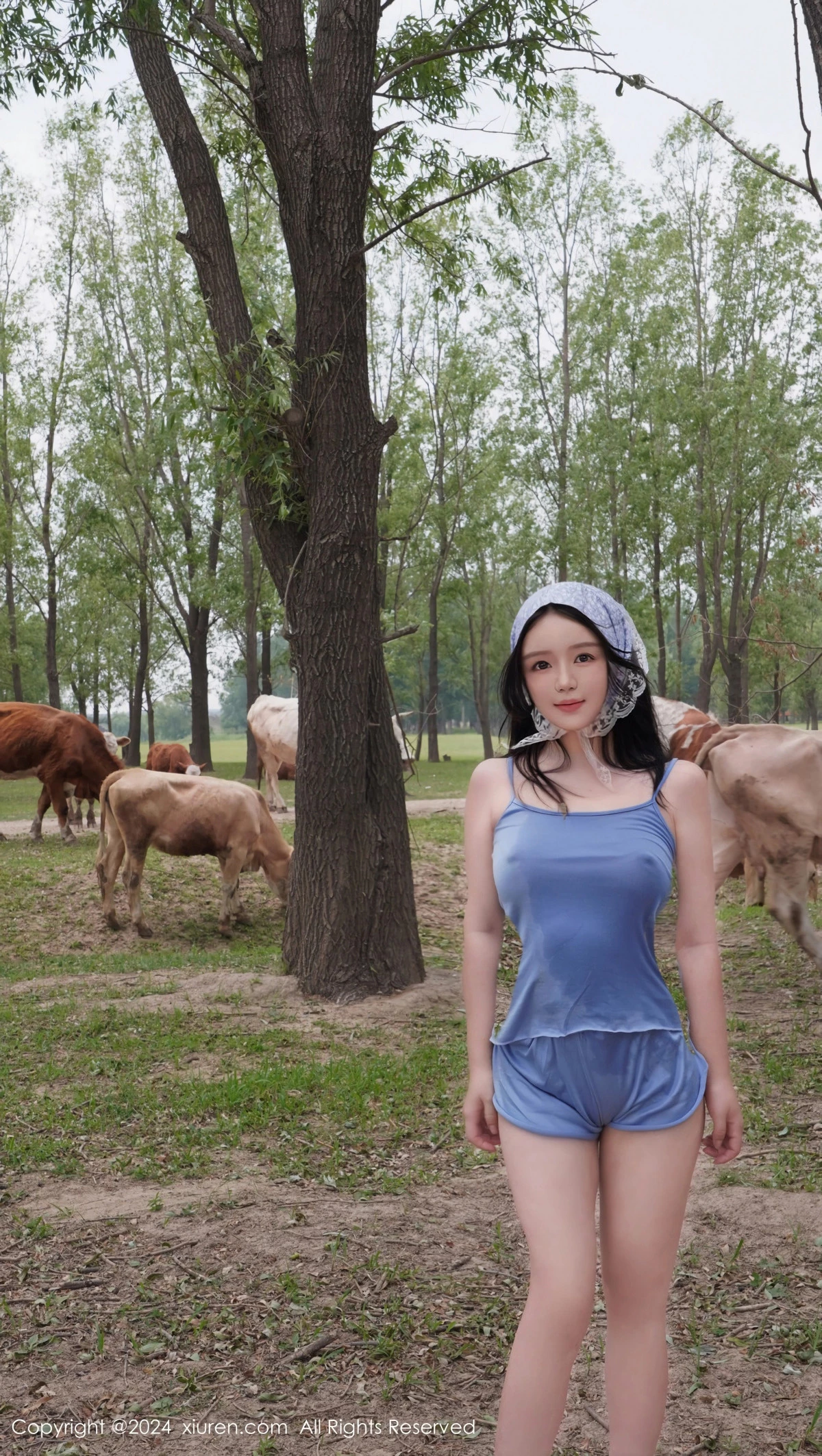 秀人集.com_[XiuRen秀人网]No.8777_模特小薯条nienie性感浅红色泳装+浅蓝色吊带秀曼妙身姿诱惑写真73P