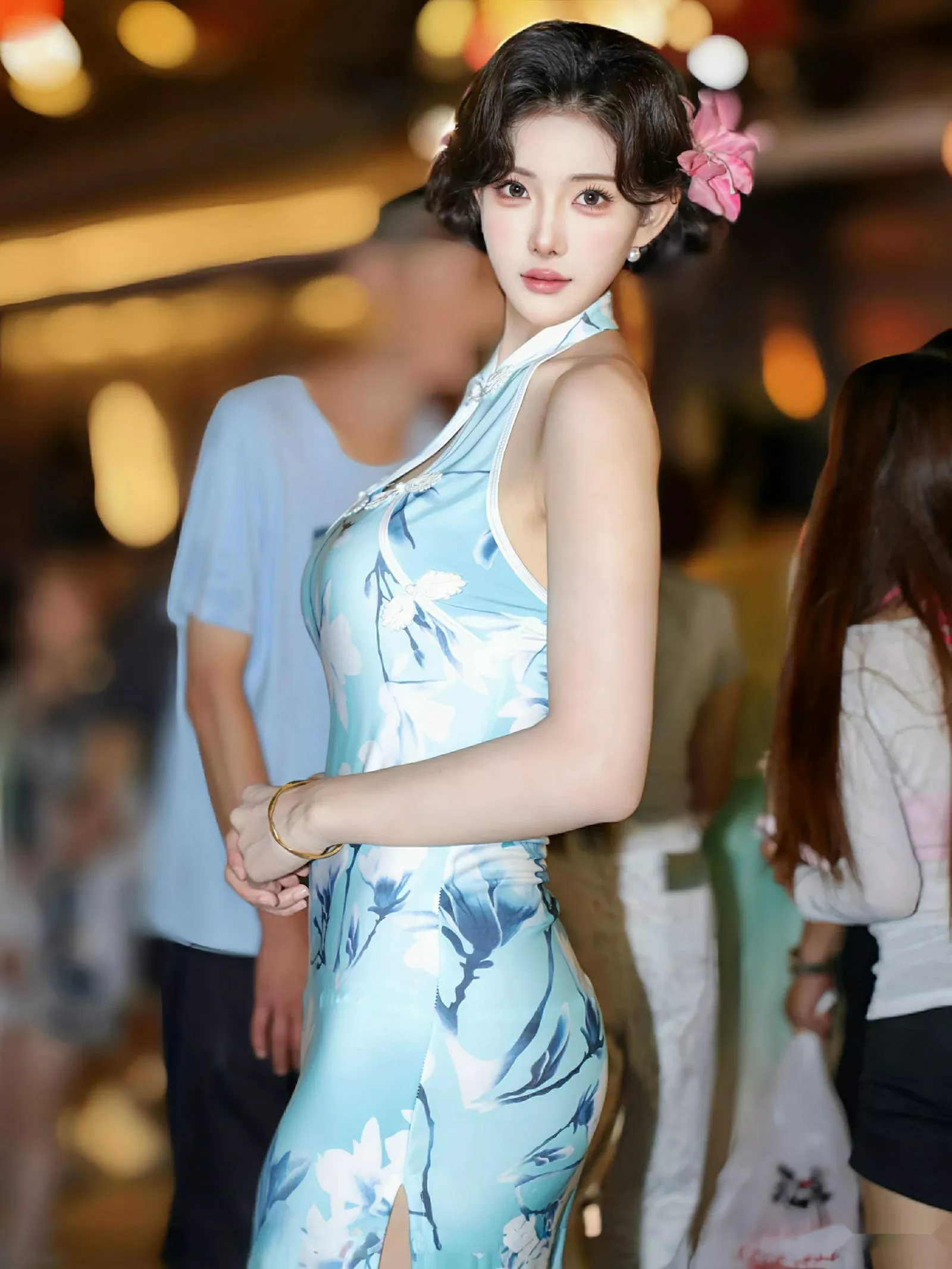 秀人集.com_[XiuRen秀人网]No.10594_模特梨霜儿性感青色情趣旗袍配超薄肉丝秀凹凸身材完美诱惑写真82P