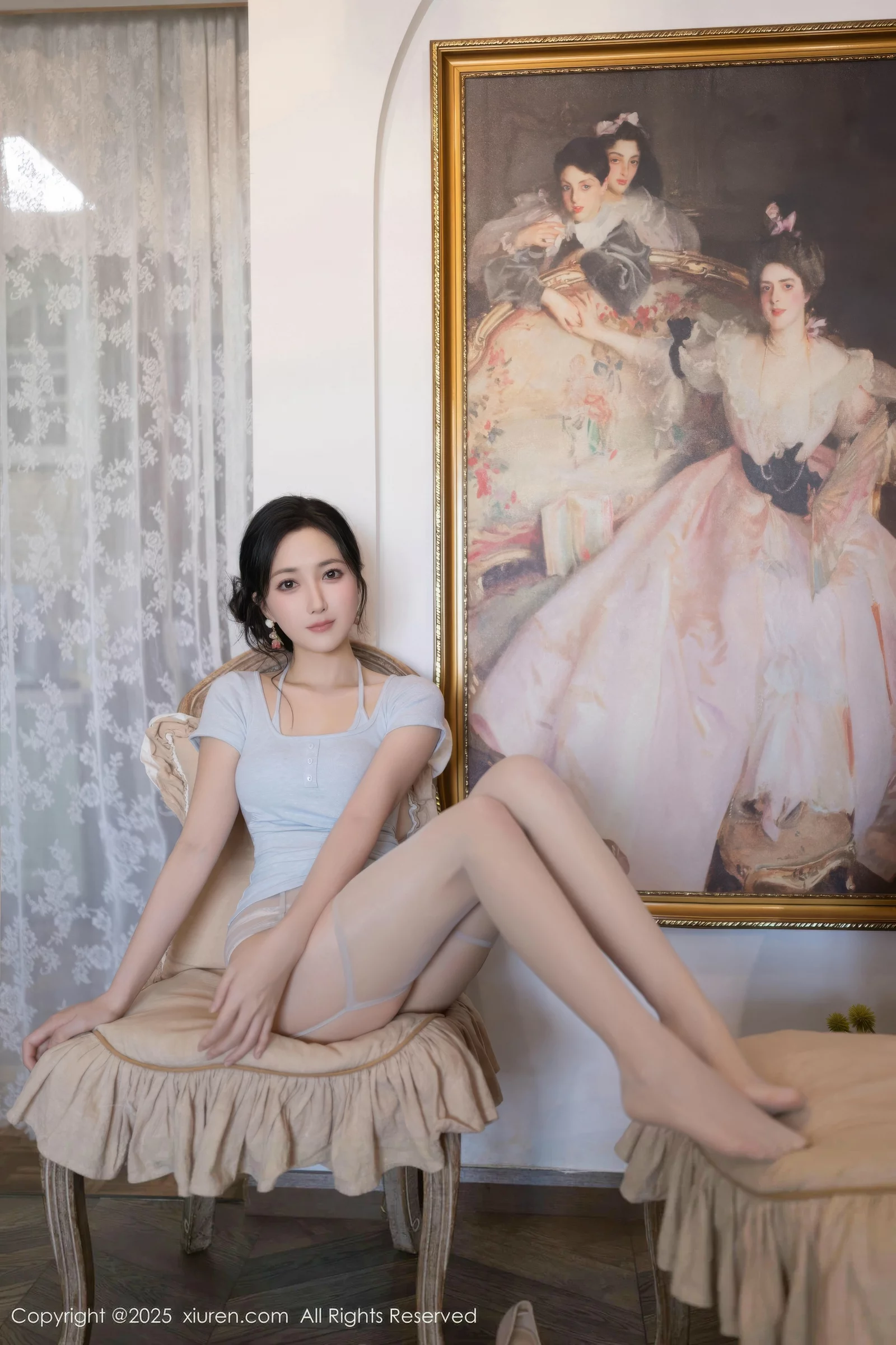 秀人集.com_[XiuRen秀人网]No.10656_模特鱼子酱Fish性感粉色薄纱裙露开档肉丝秀曼妙身姿诱惑写真80P