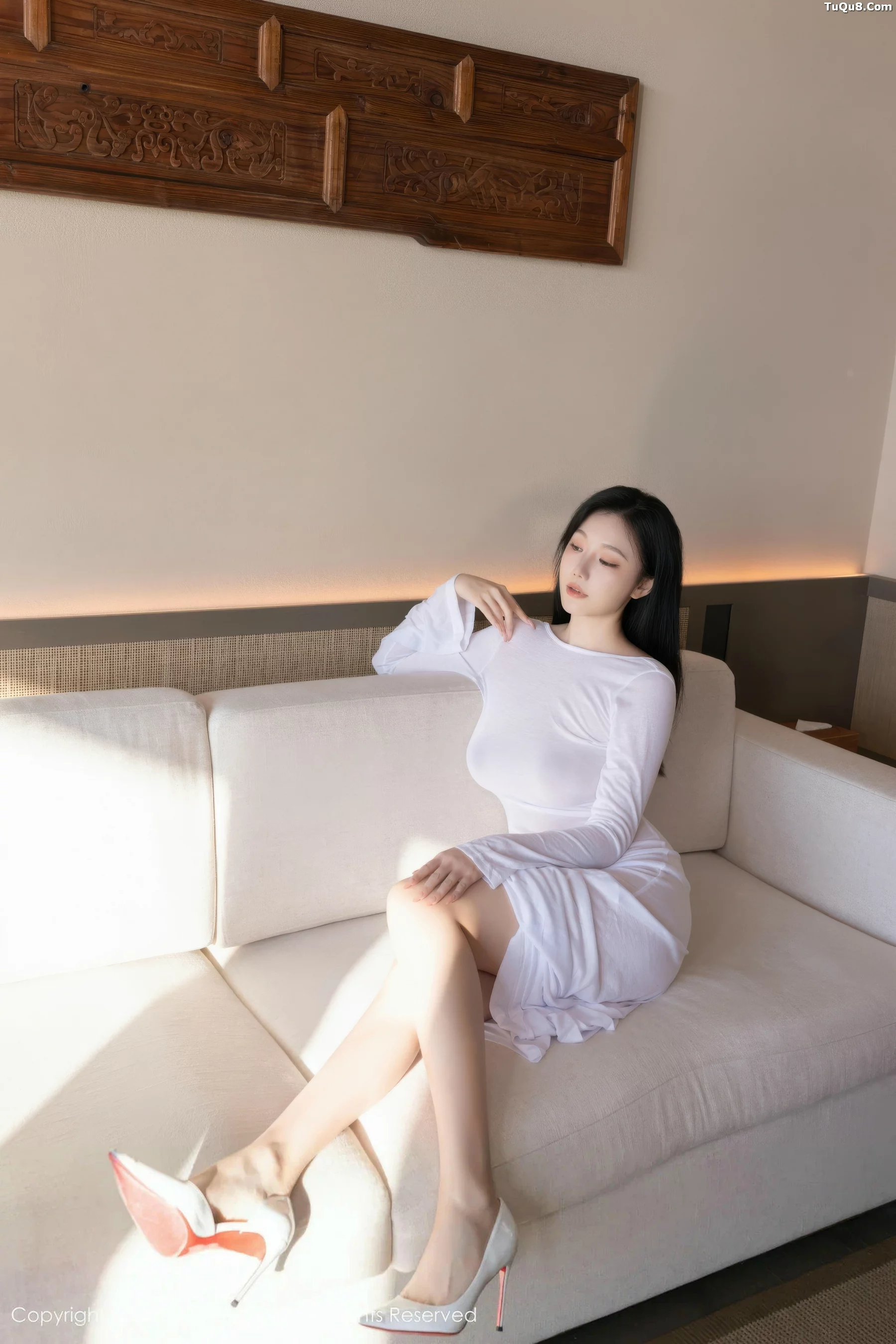 秀人集.com_[XiuRen秀人网]No.10747_模特安然anran性感白色连衣长裙配超薄肉色秀曼妙身姿诱惑写真80P