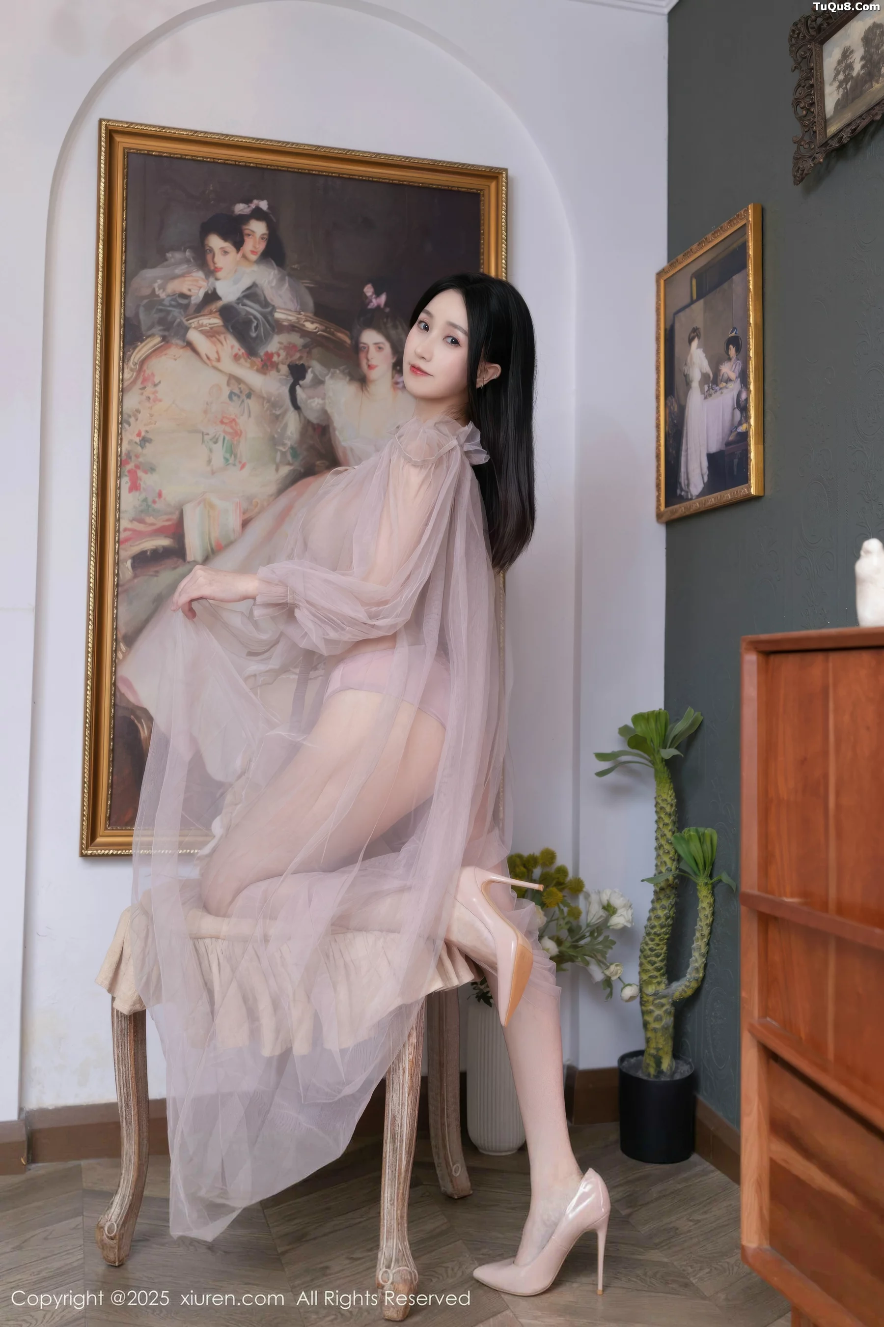 秀人集.com_[XiuRen秀人网]No.10752_模特杏子Yada性感轻透粉色薄纱露紫色内衣秀曼妙身姿诱惑写真68P