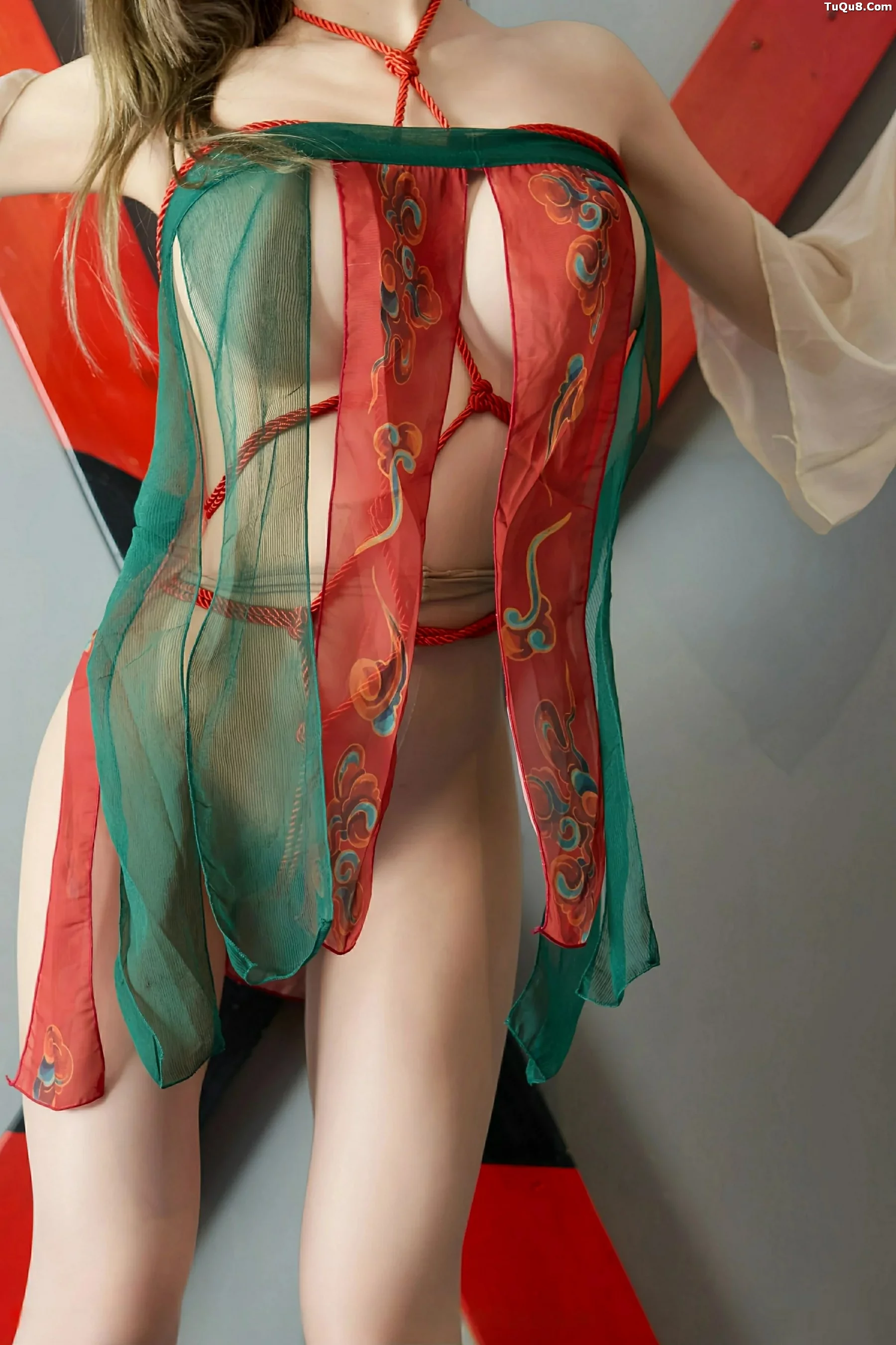 秀人集.com_[XiuRen秀人网]No.10811_模特Zoe柚柚性感古风薄纱服饰配超薄肉丝秀凹凸身材诱惑写真56P