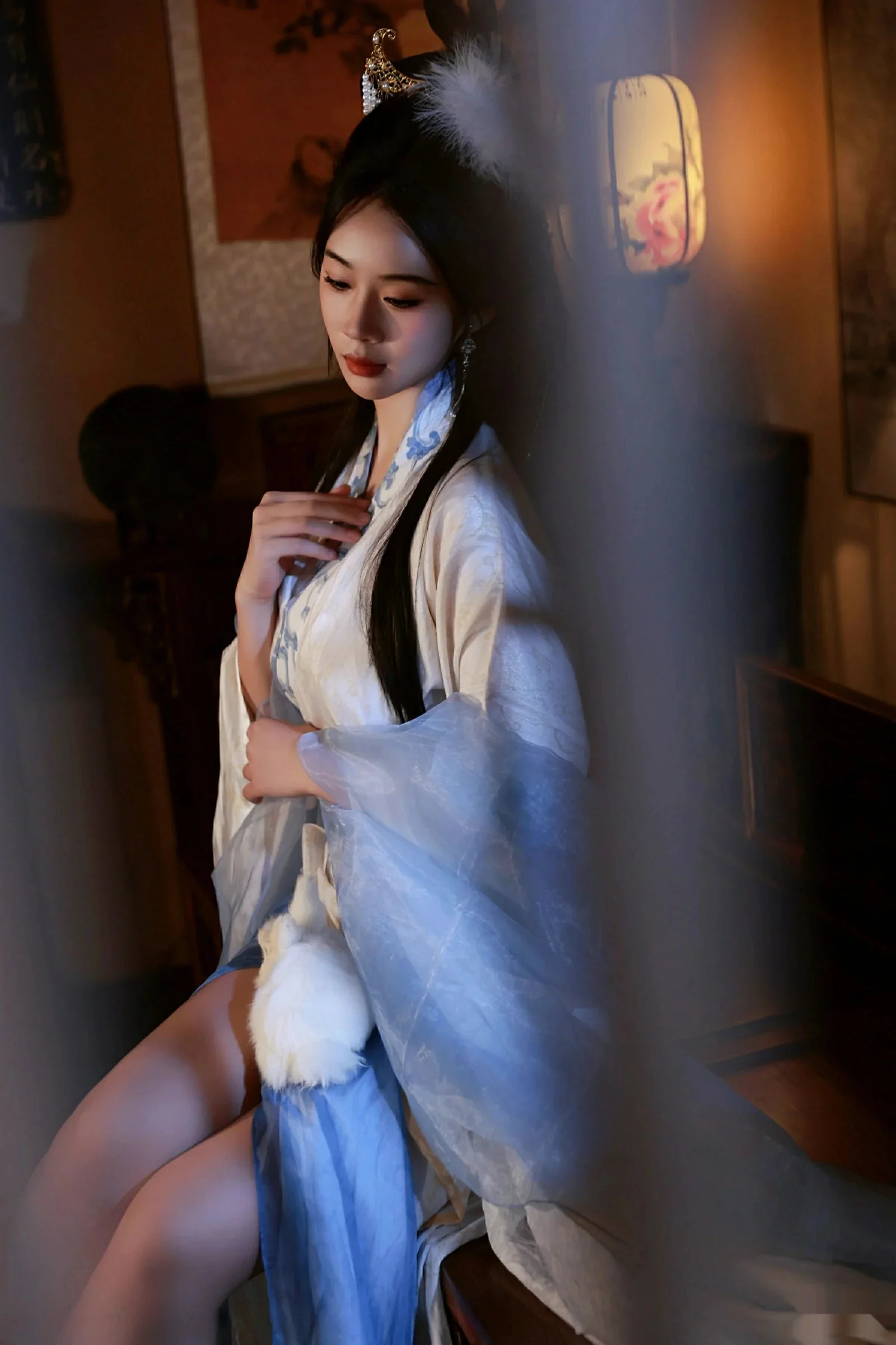 秀人集.com_[XiuRen秀人网]No.10835_模特南乔中秋主题性感汉服装扮配超薄肉丝秀白嫩肌肤诱惑写真76P