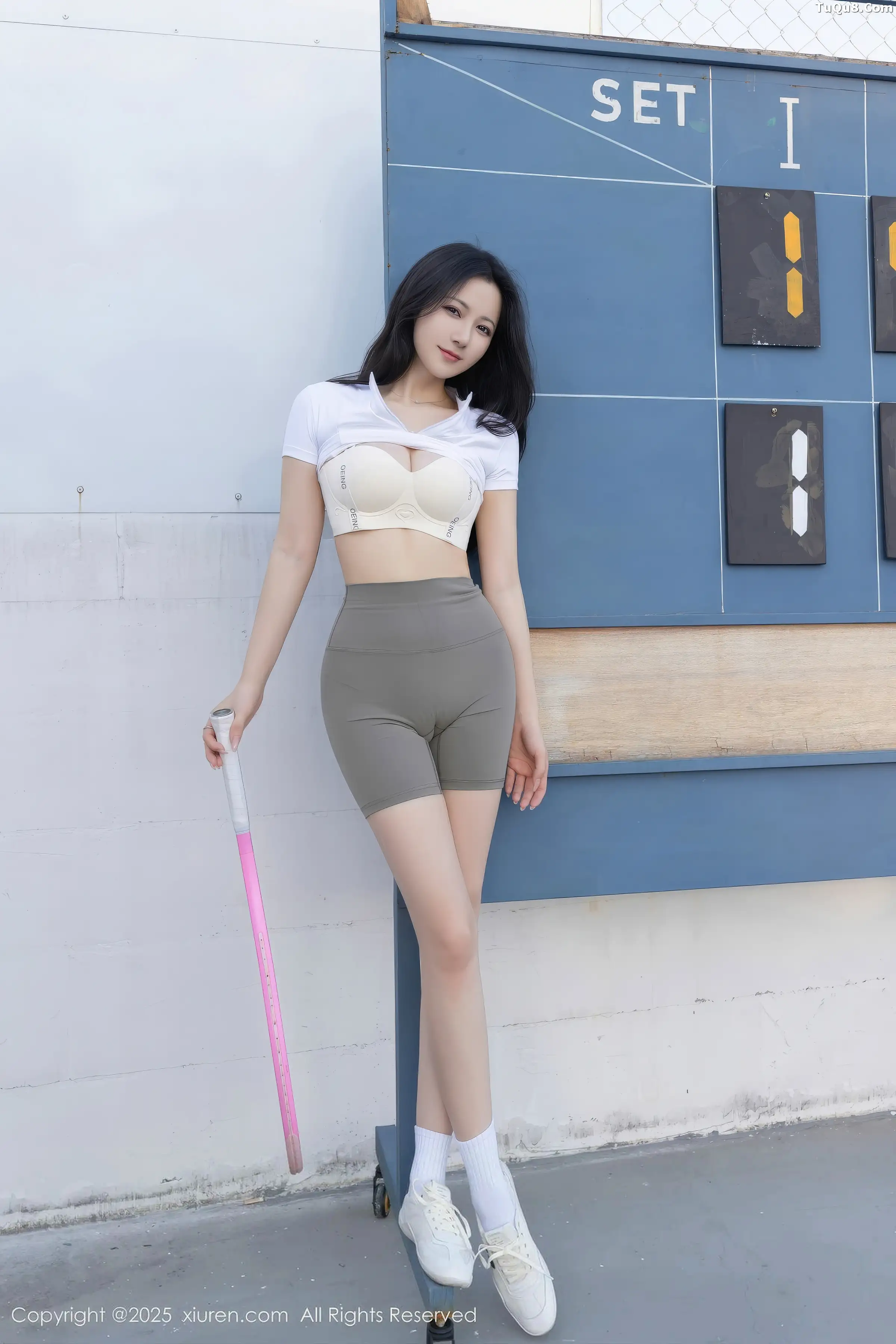 秀人集.com_[XiuRen秀人网]No.11106_模特鱼子酱Fish网球场景性感紧身运动服饰秀完美身材诱惑写真78P